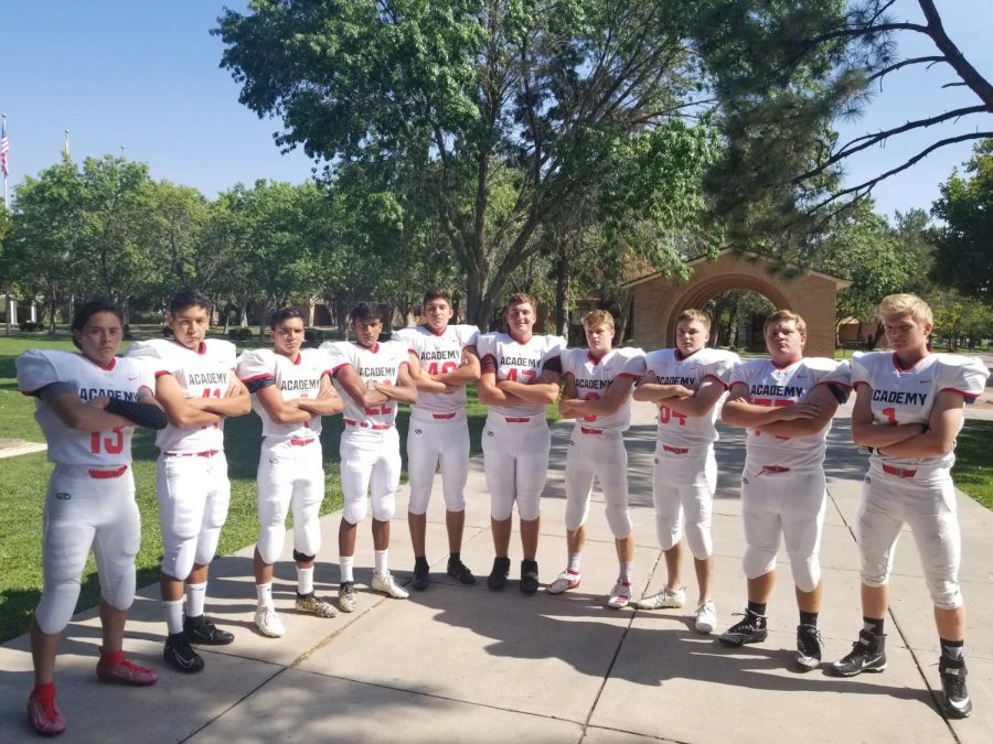 Senior Football Players Photo by Shaun Gehres
