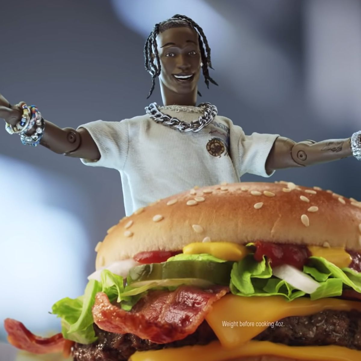 What does the travis outlet scott burger have