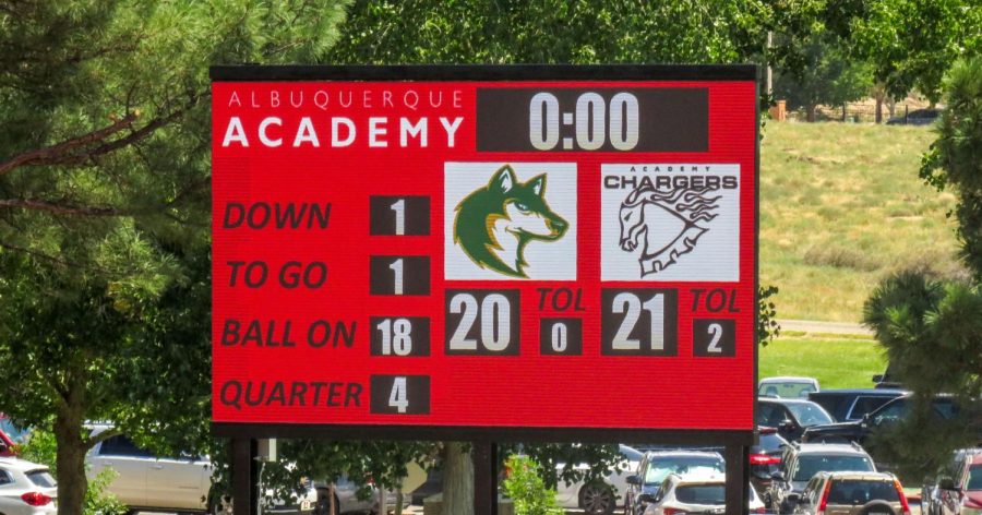 The scoreboard shows the score, but the story is one of hard work and dedication.