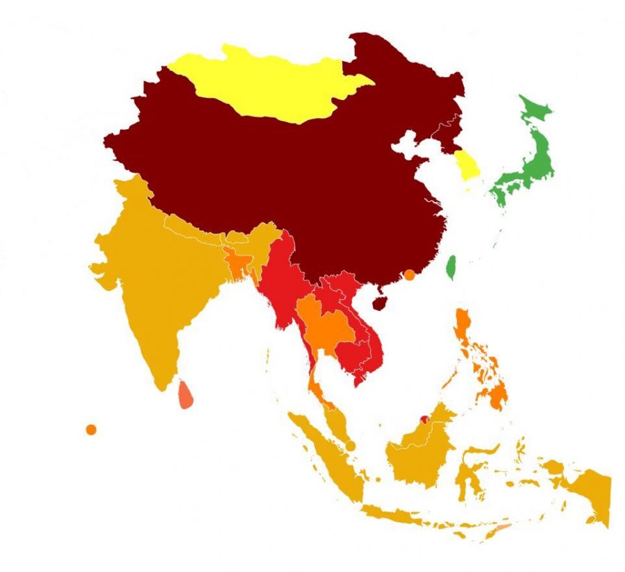 South and East Asia