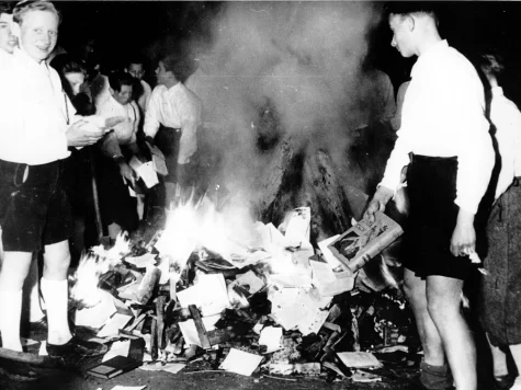 Hitler Youth Burn Books, 1938