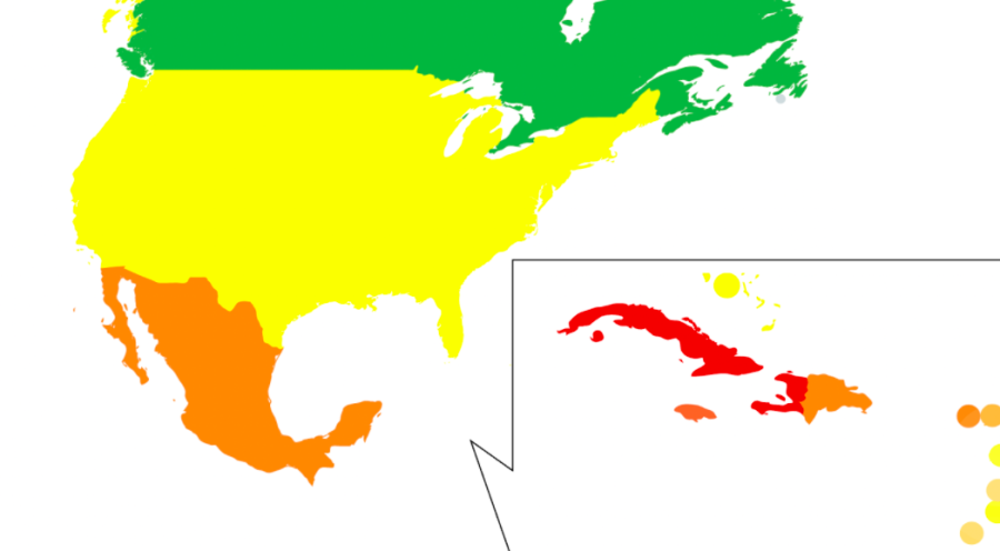 North+America+and+the+Caribbean