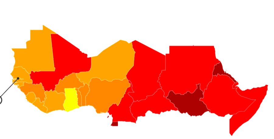 West and Central Africa