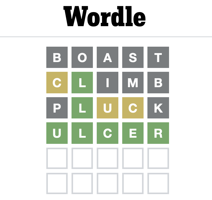 Wordle: The New Captivating Word Game – Jesuit Chronicle