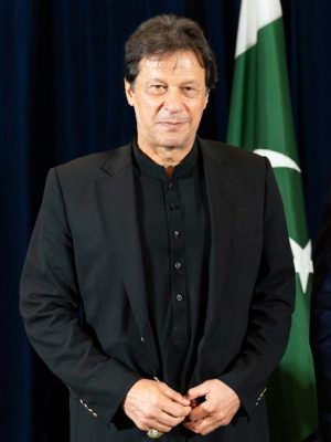 Former Pakistani prime minister Imran Khan.