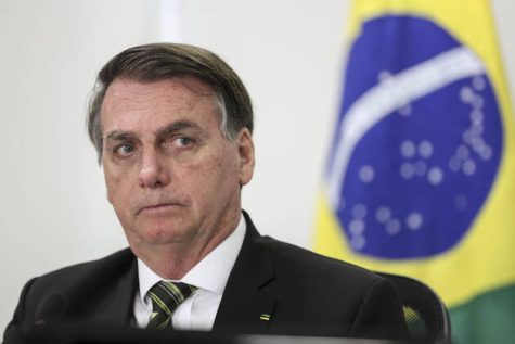 Outgoing Brazilian President Jair Bolsonaro.