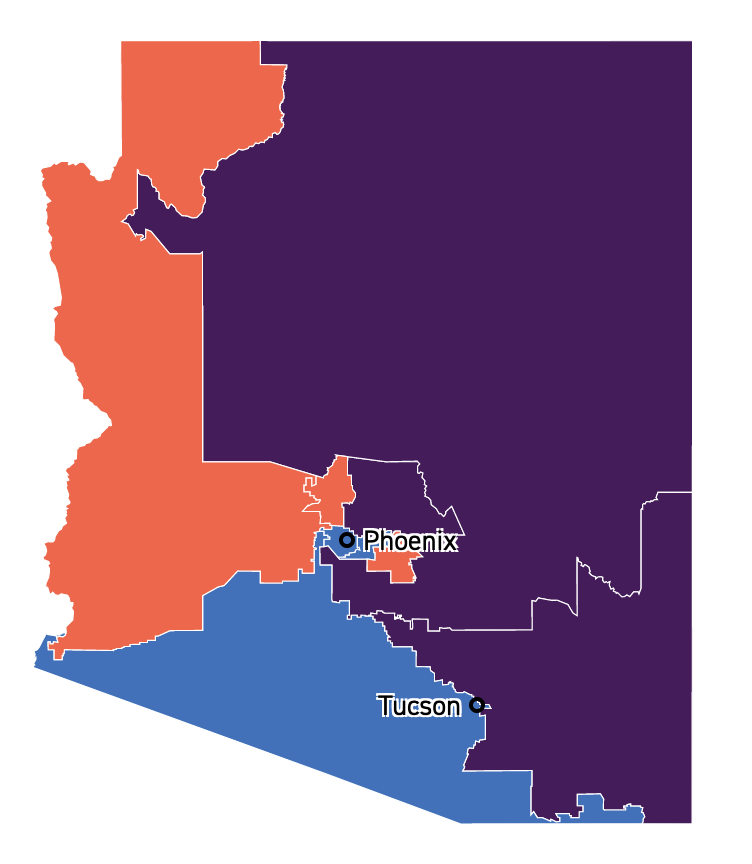 arizona Congrssional districts 2022