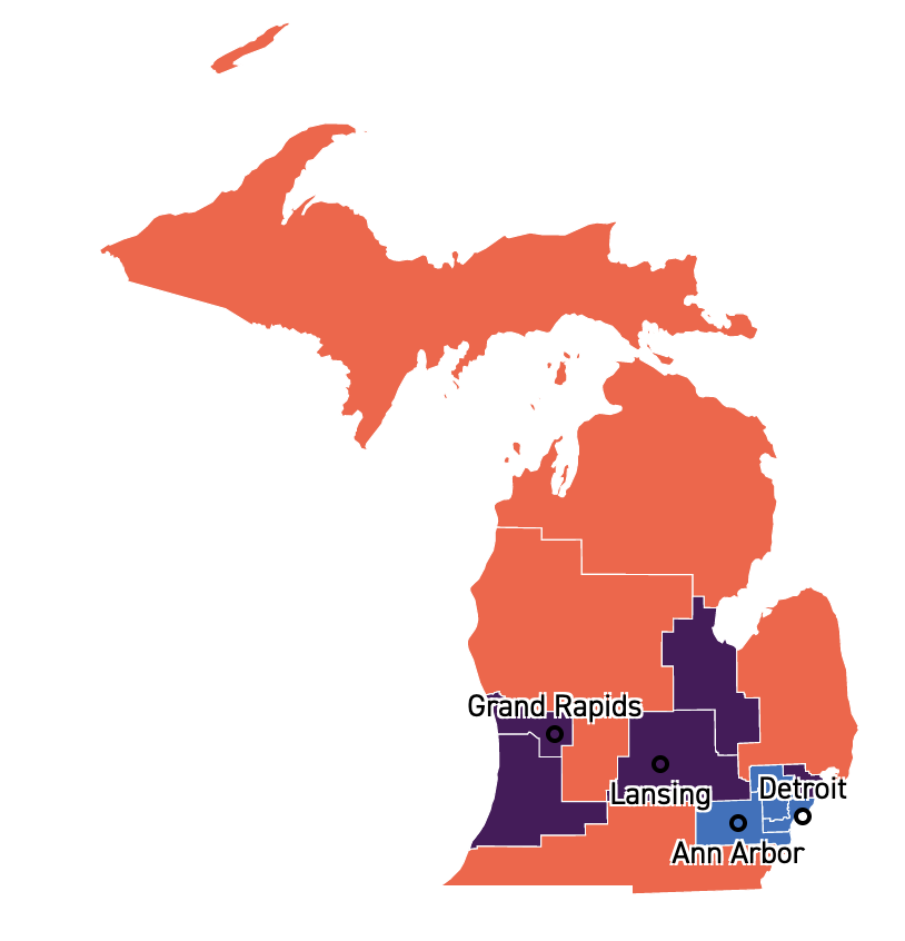 Michigan congressional districts 2022