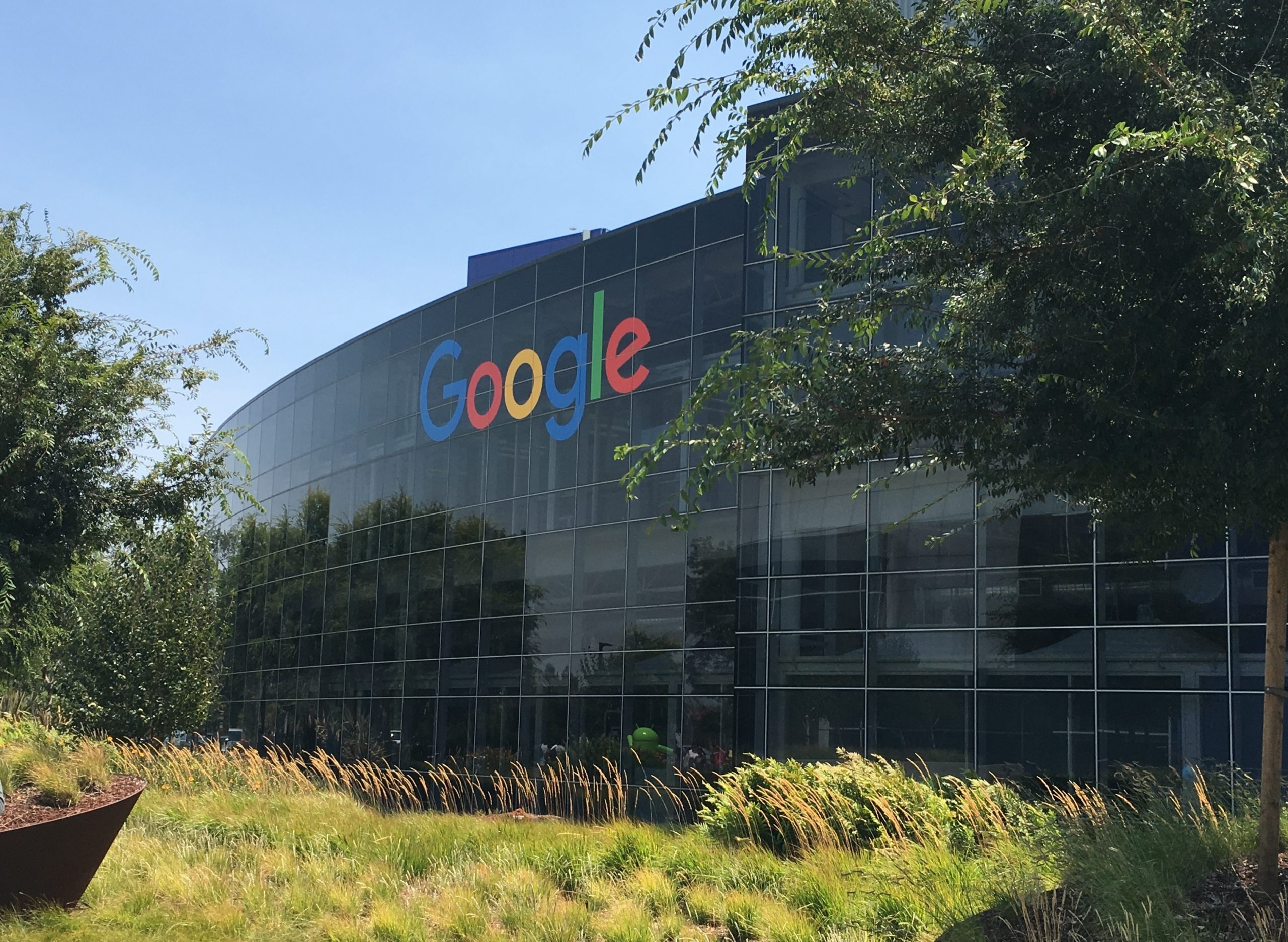Googleplex HQ in Mountain View, CA.