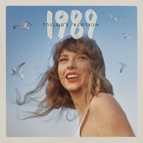 The album cover of "1989 (Taylor's Version)