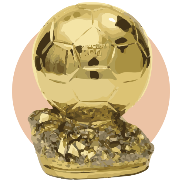 The Ballon Dor trophy. By PBrieux. Wikimedia Commons