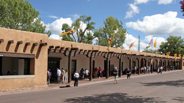 The Governors Palace located on the Santa Fe Plaza. 