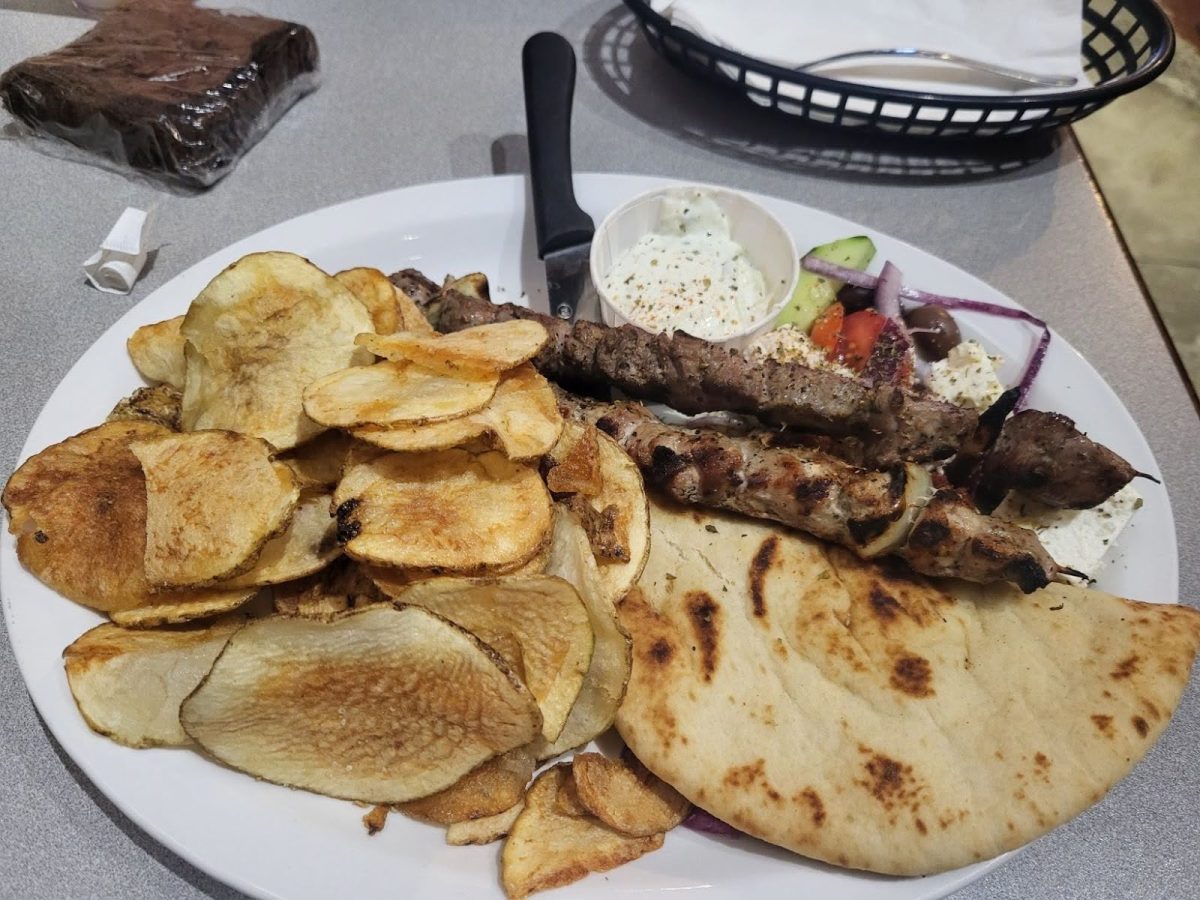 The mixed grill platter.