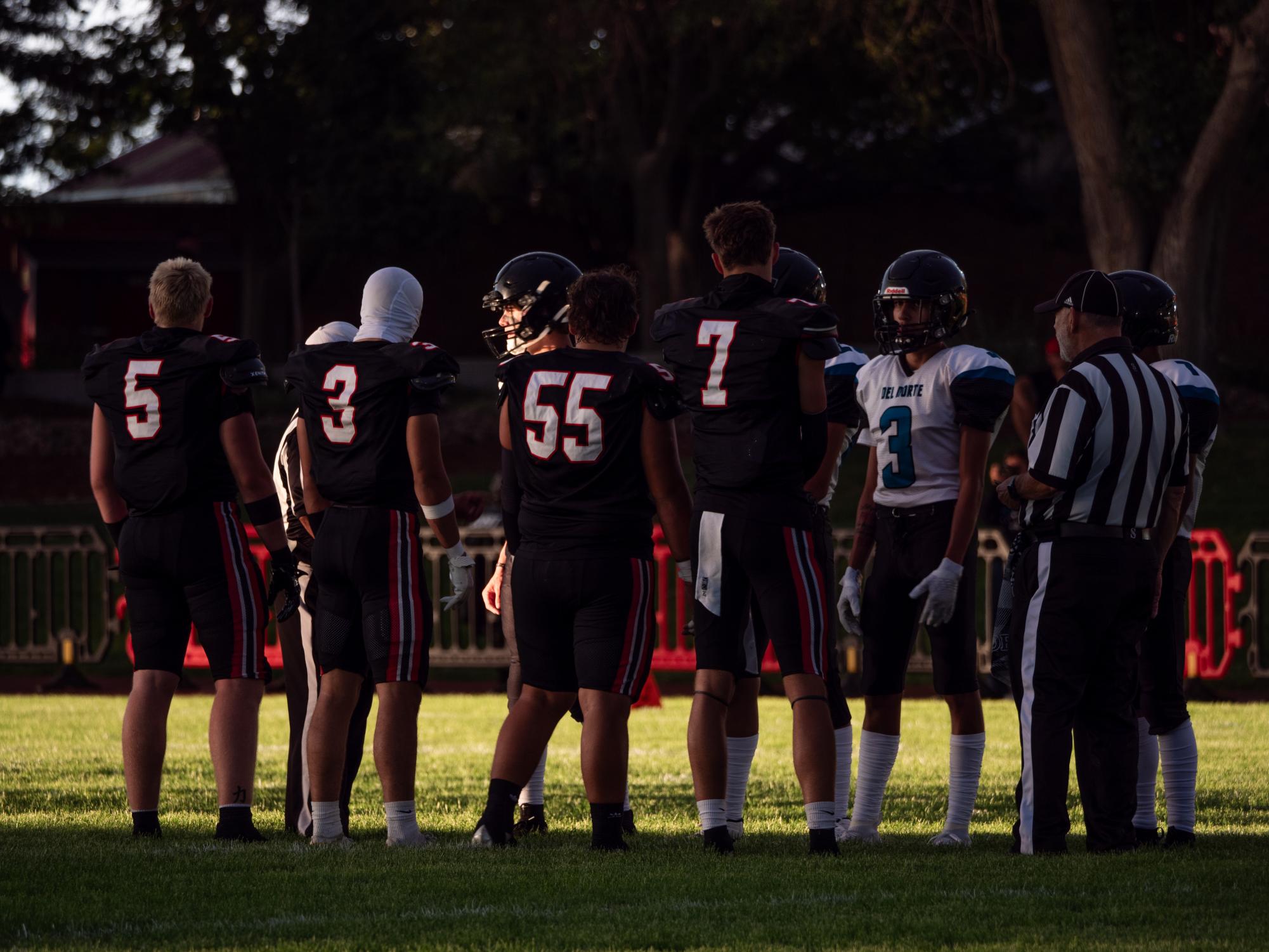 Chargers Dominate in Football Home Opener