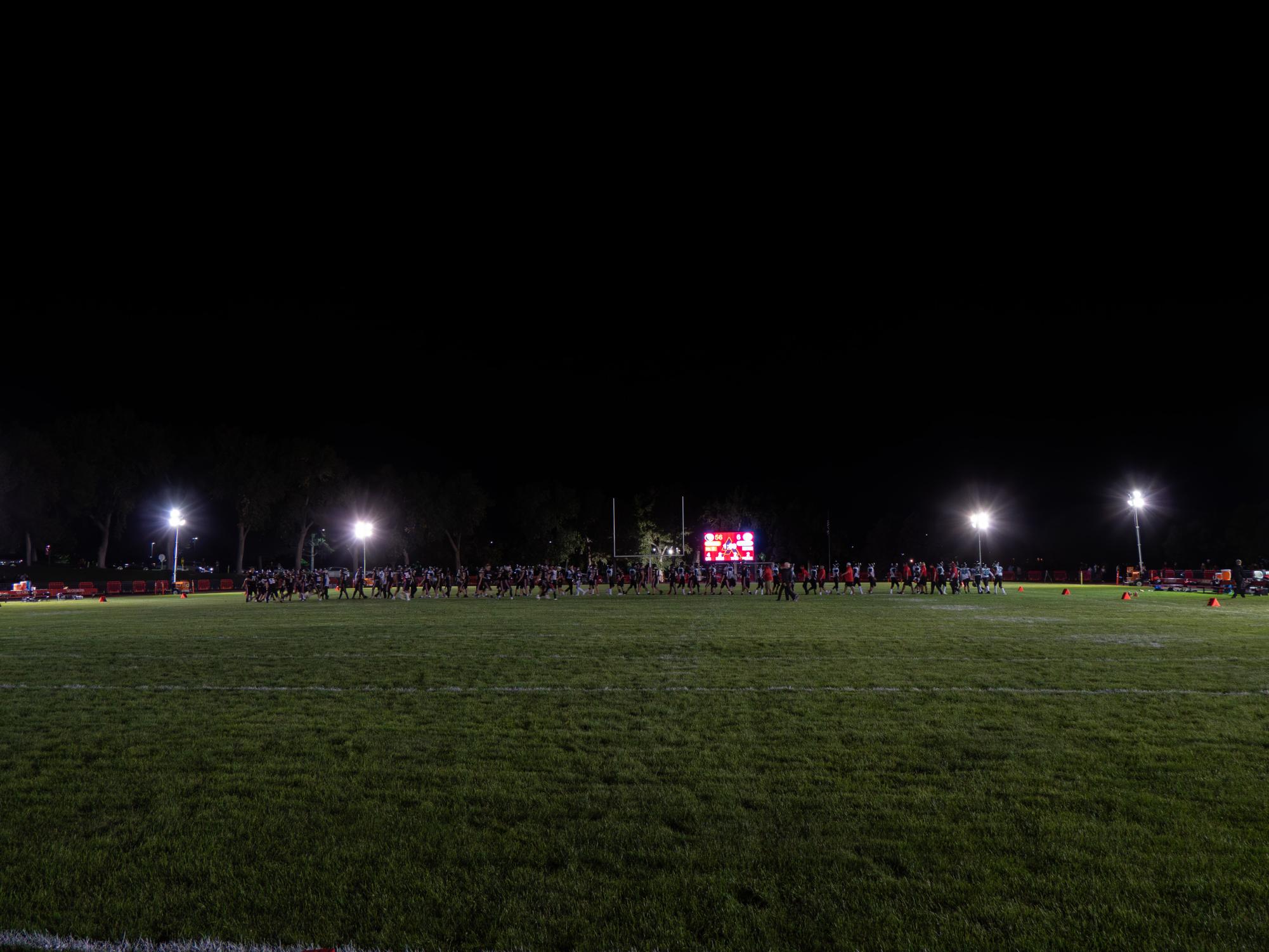 Chargers Dominate in Football Home Opener