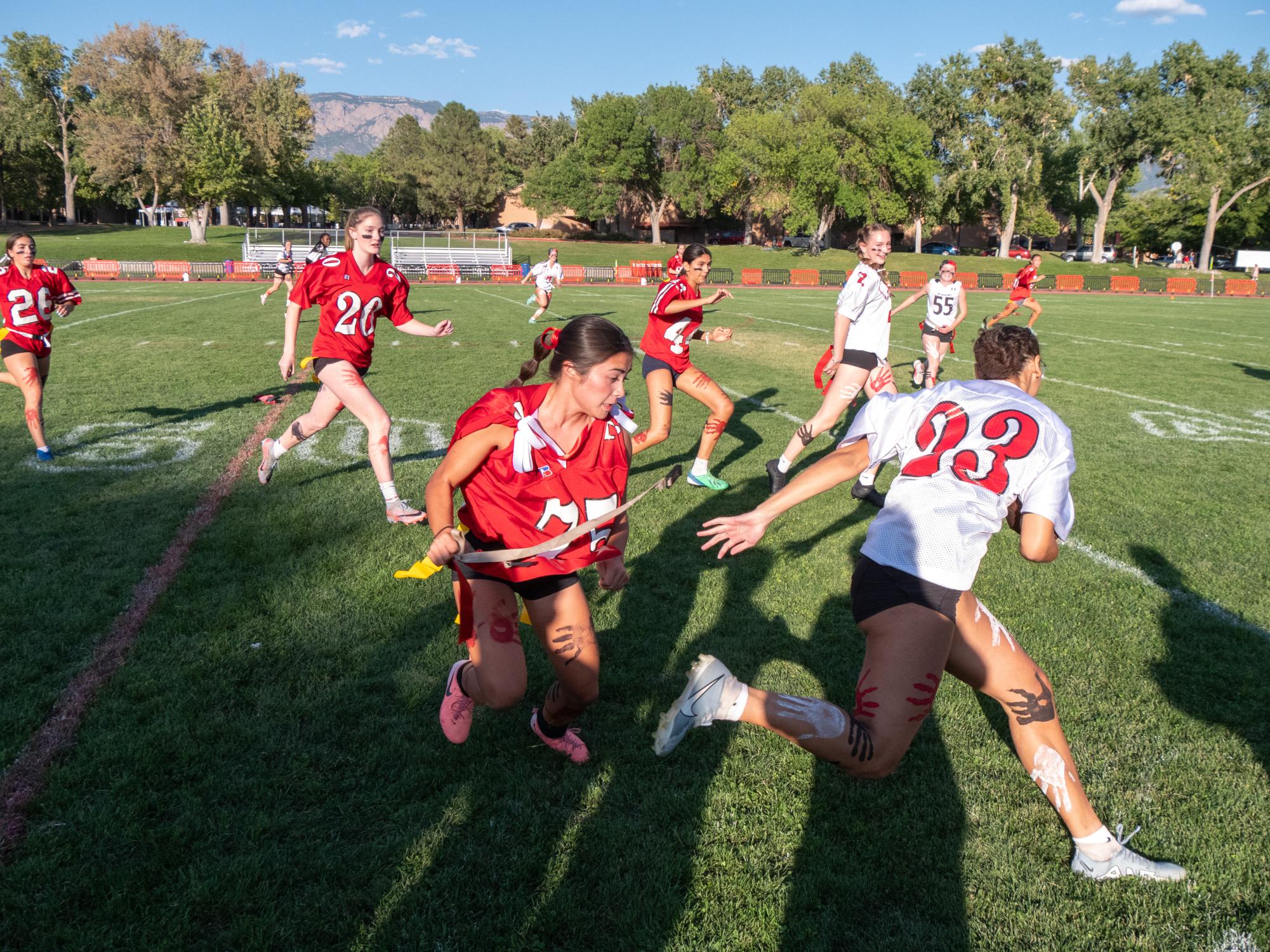 Juniors Give "Best Dance Performance," Seniors Win 14-6 at Flag Football 2024