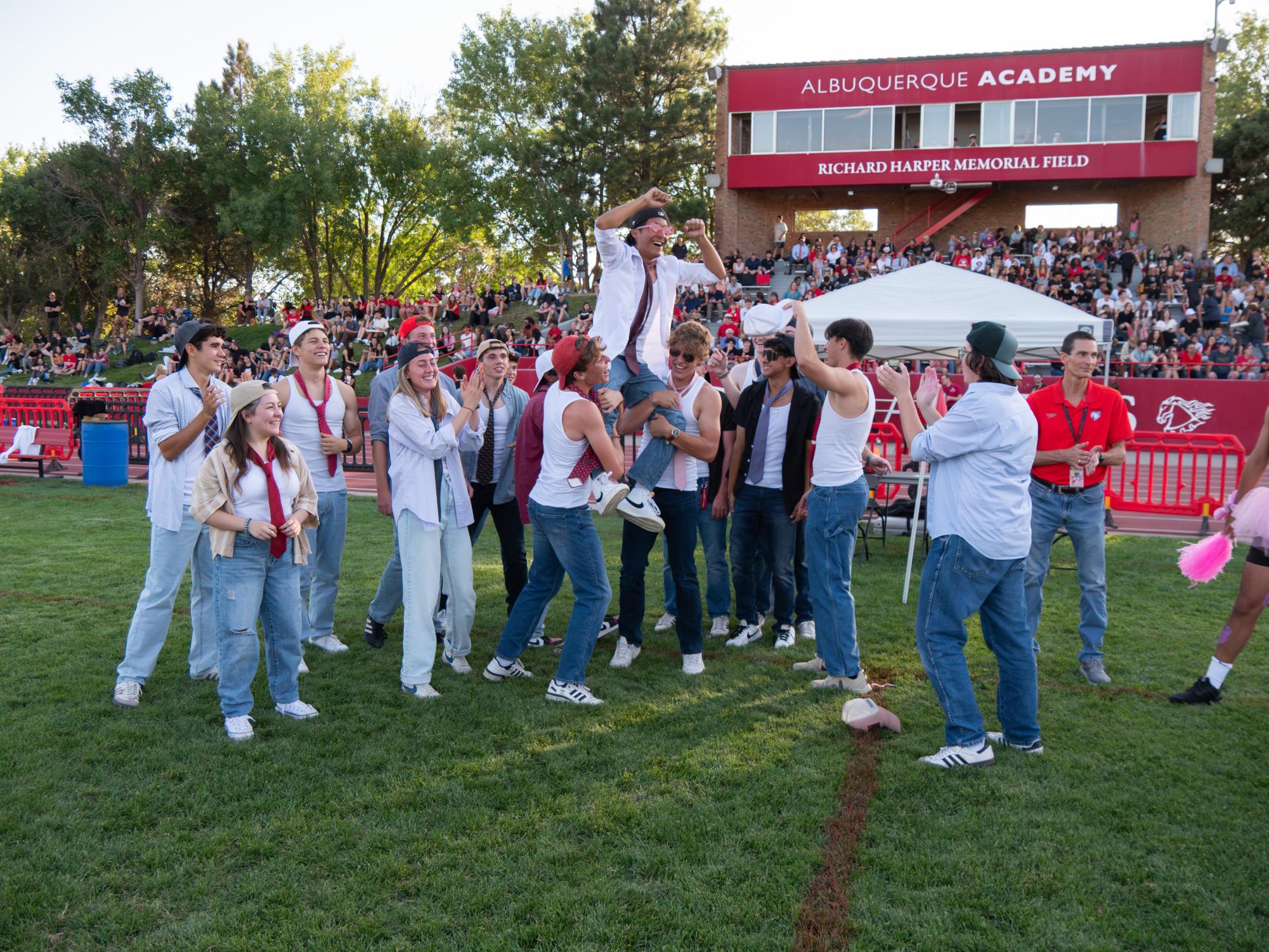 Juniors Give "Best Dance Performance," Seniors Win 14-6 at Flag Football 2024