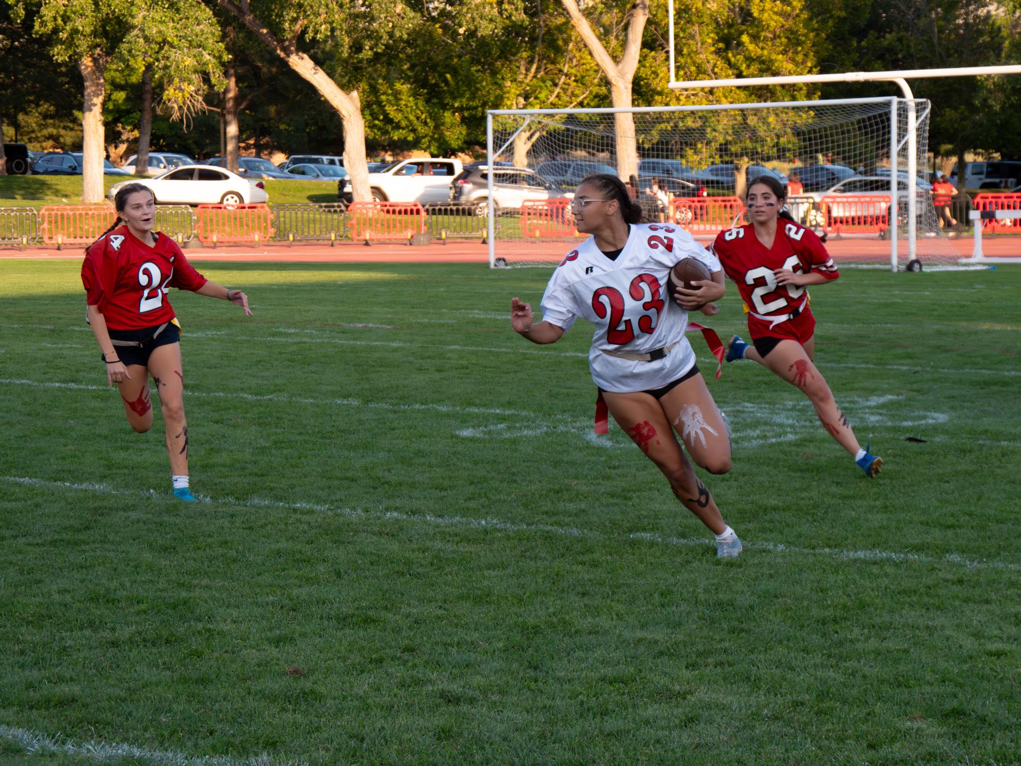 Juniors Give "Best Dance Performance," Seniors Win 14-6 at Flag Football 2024