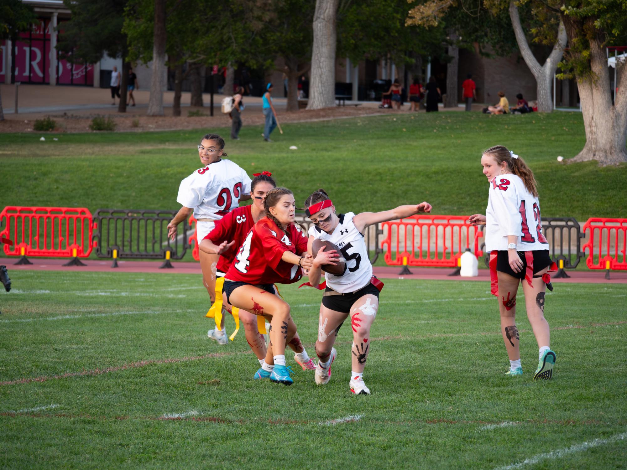 Juniors Give "Best Dance Performance," Seniors Win 14-6 at Flag Football 2024