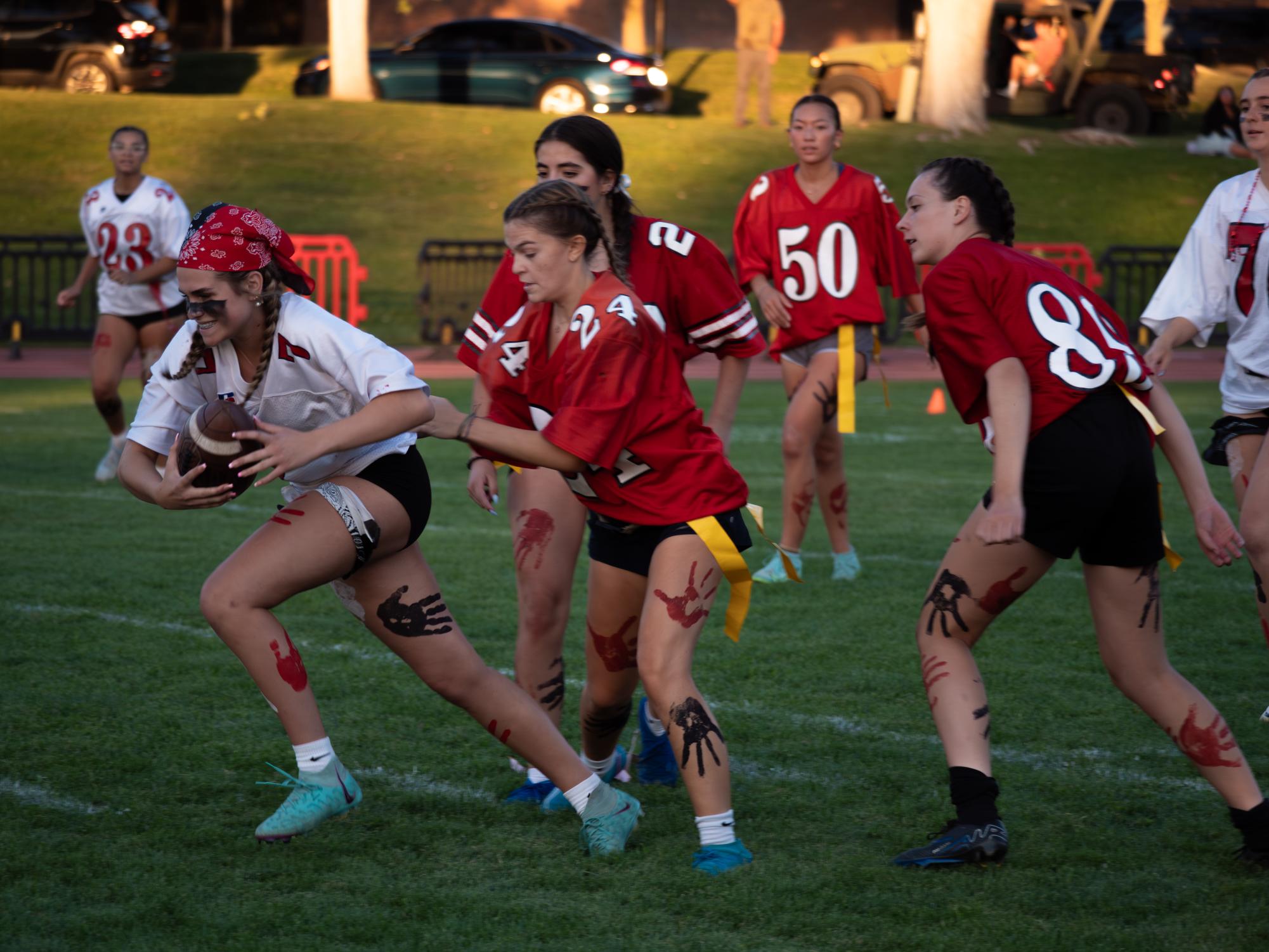 Juniors Give "Best Dance Performance," Seniors Win 14-6 at Flag Football 2024