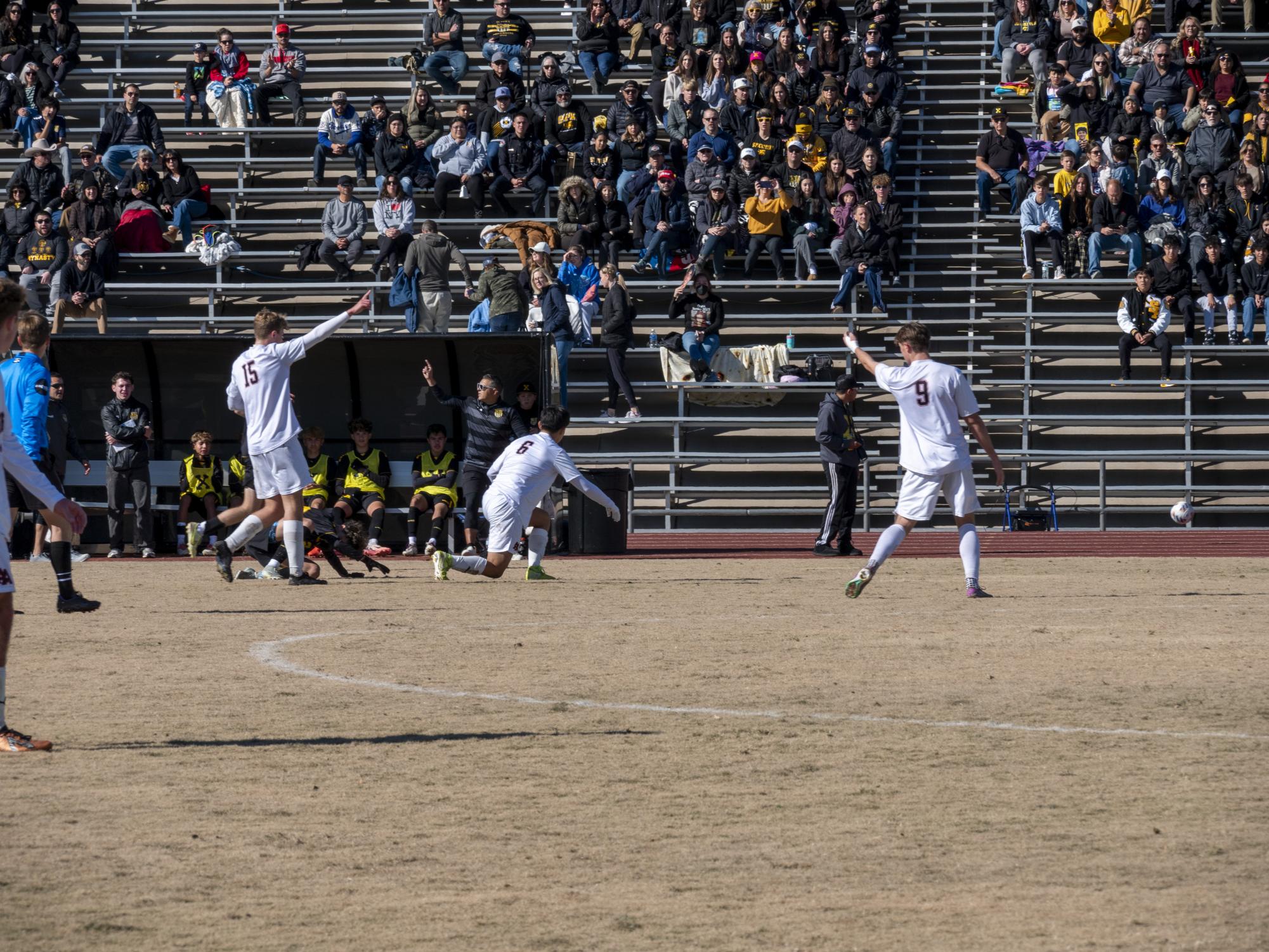 Charger Boys Varsity Soccer Win State Championship in Decisive Victory Over St. Pius