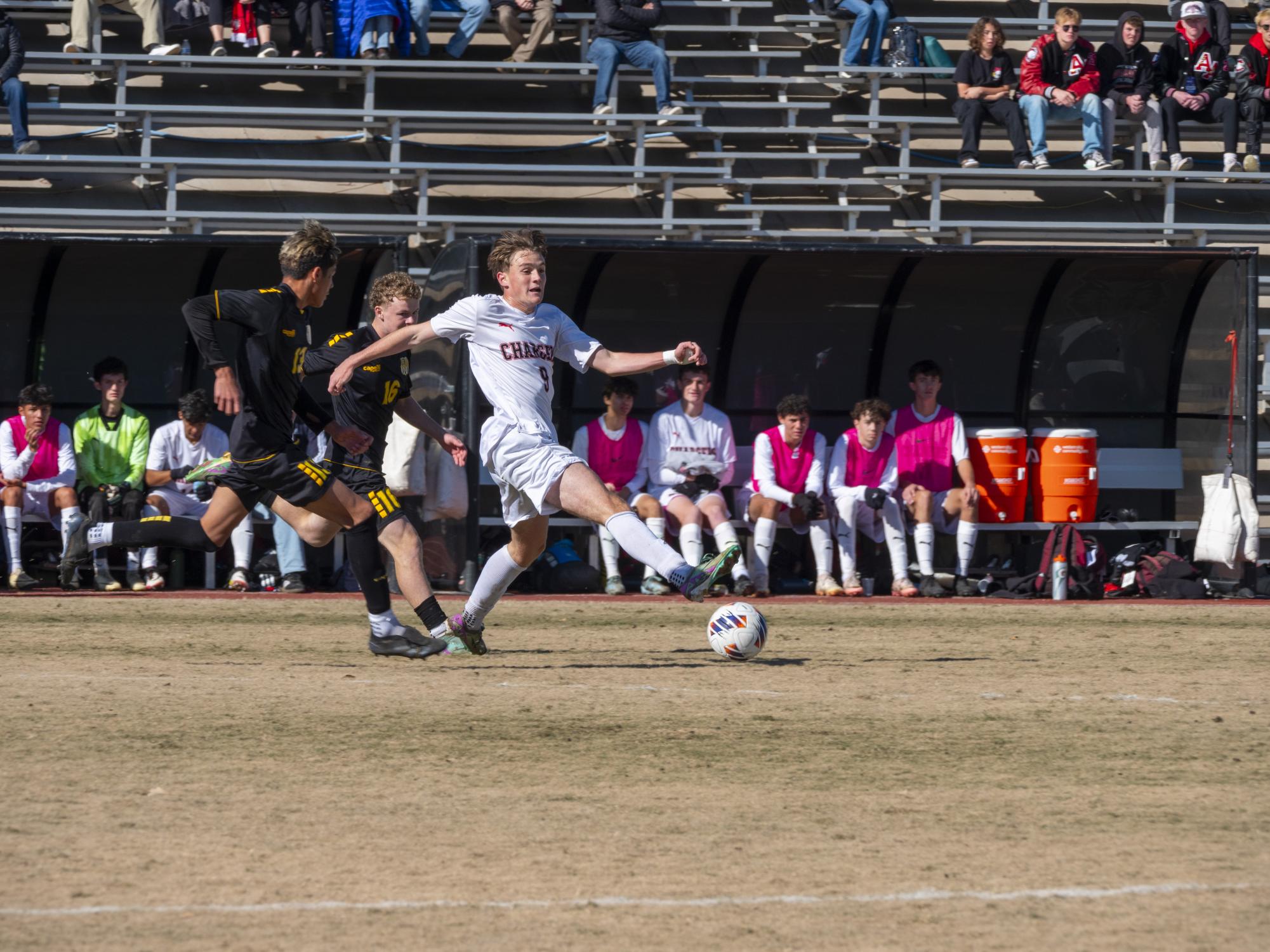 Charger Boys Varsity Soccer Win State Championship in Decisive Victory Over St. Pius