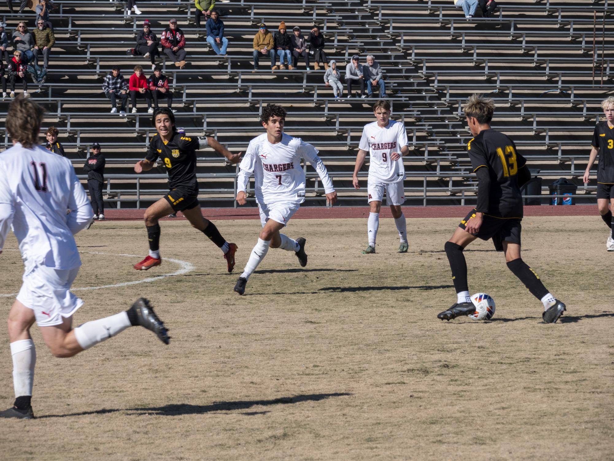 Charger Boys Varsity Soccer Win State Championship in Decisive Victory Over St. Pius