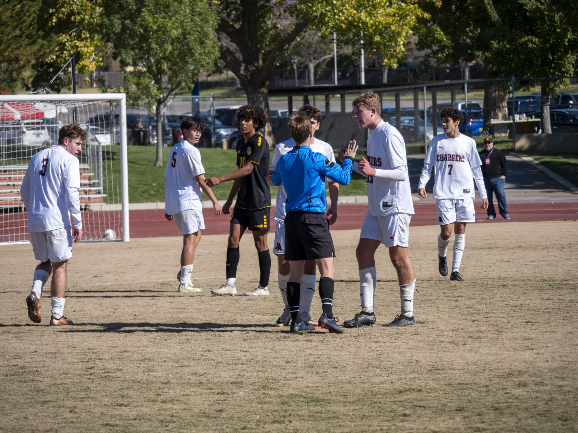 Charger Boys Varsity Soccer Win State Championship in Decisive Victory Over St. Pius