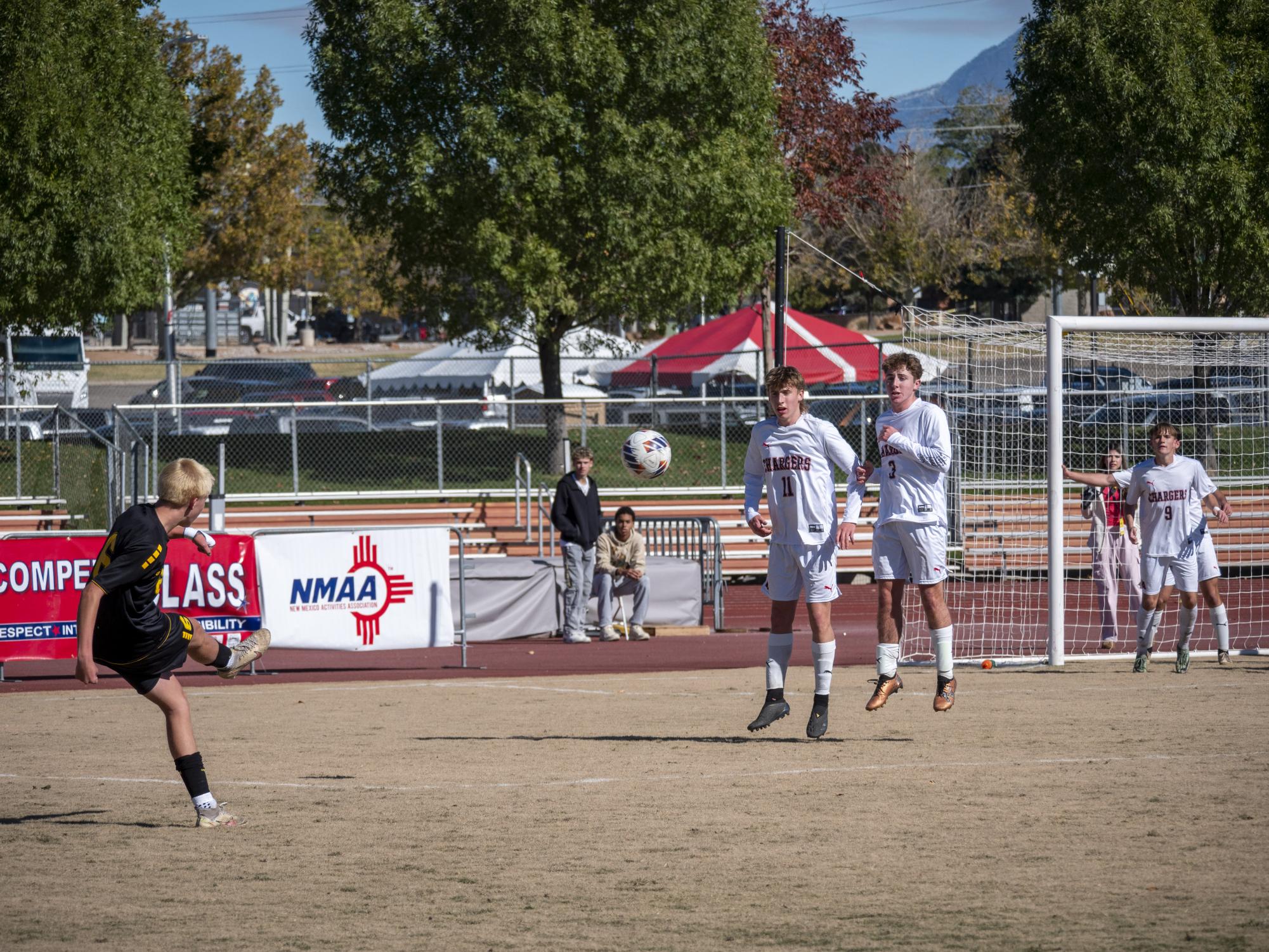 Charger Boys Varsity Soccer Win State Championship in Decisive Victory Over St. Pius