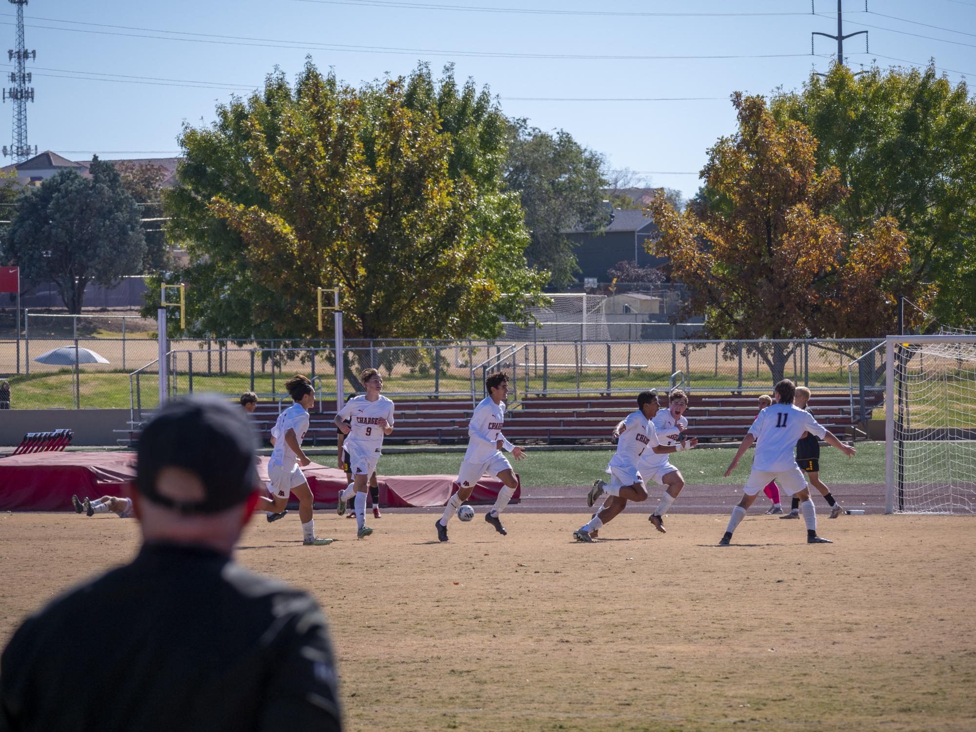 Charger Boys Varsity Soccer Win State Championship in Decisive Victory Over St. Pius