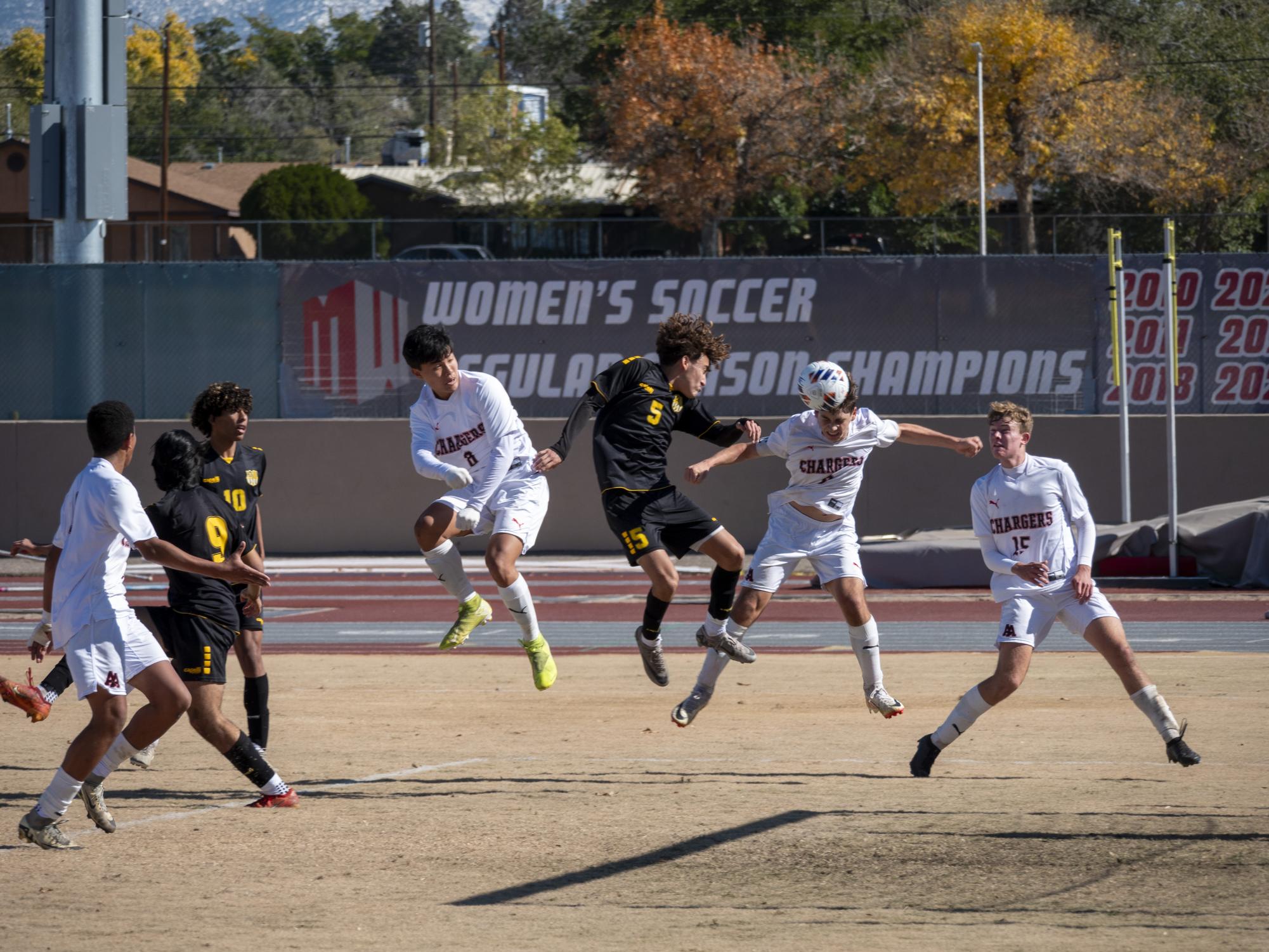 Charger Boys Varsity Soccer Win State Championship in Decisive Victory Over St. Pius