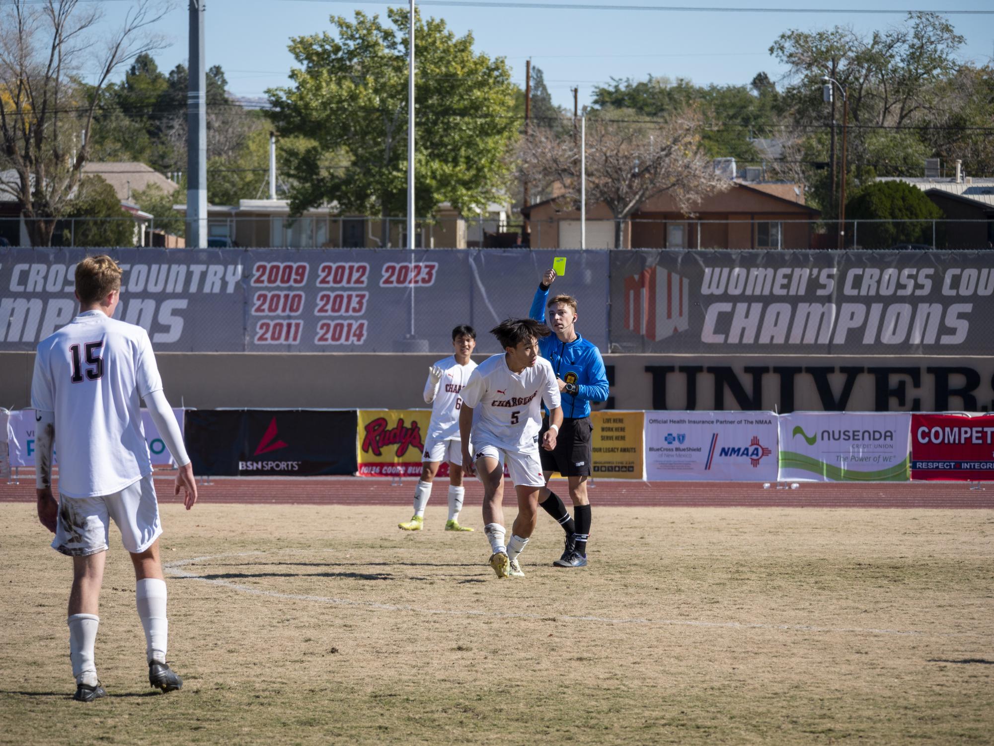 Charger Boys Varsity Soccer Win State Championship in Decisive Victory Over St. Pius