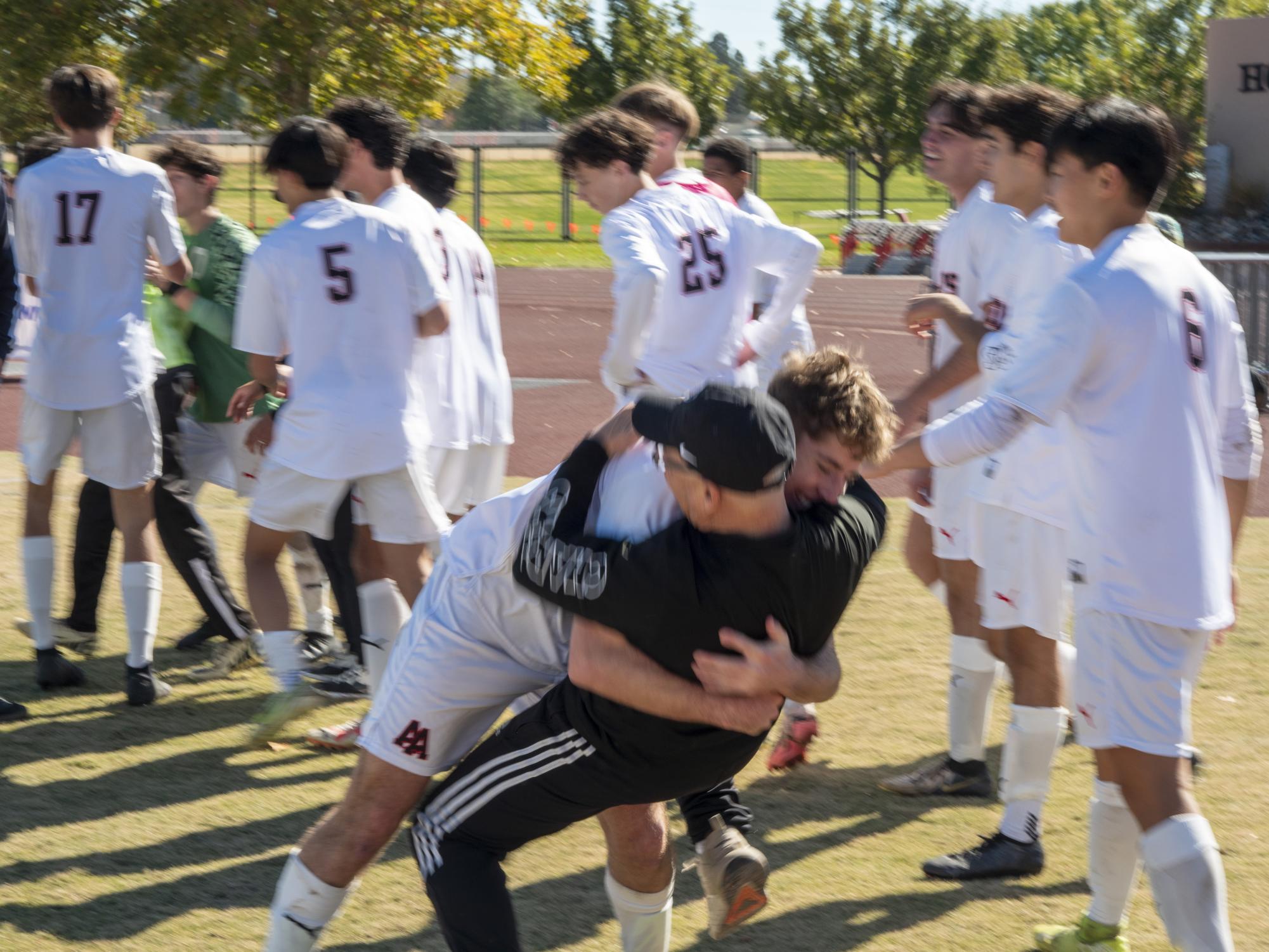 Charger Boys Varsity Soccer Win State Championship in Decisive Victory Over St. Pius