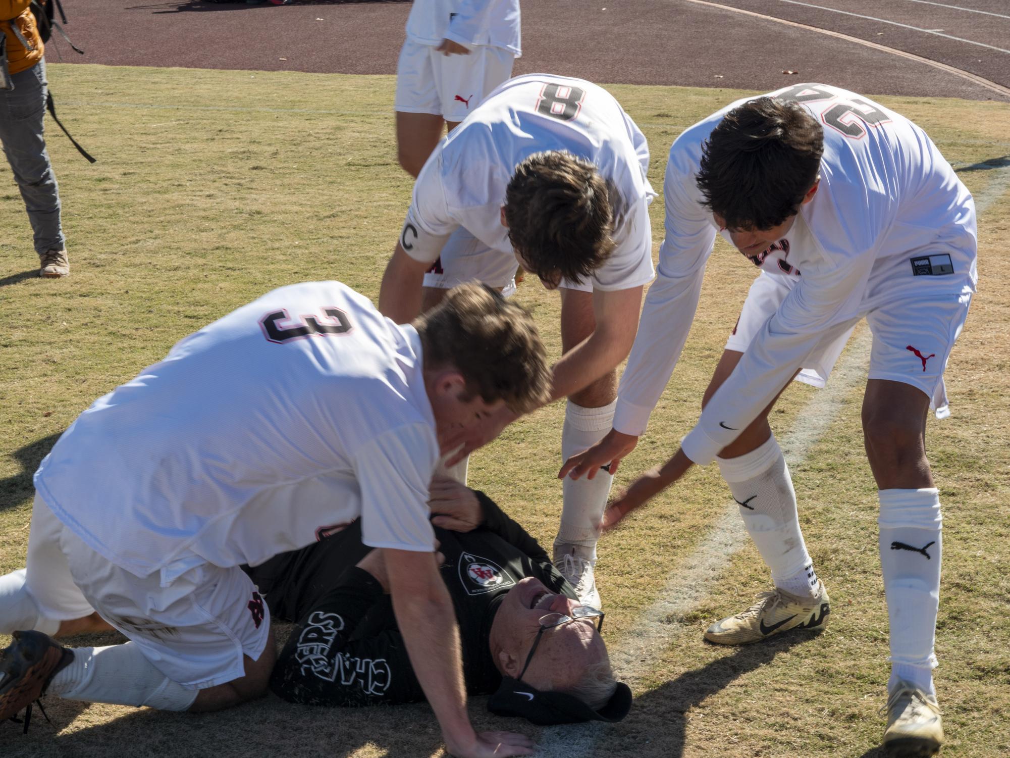 Charger Boys Varsity Soccer Win State Championship in Decisive Victory Over St. Pius