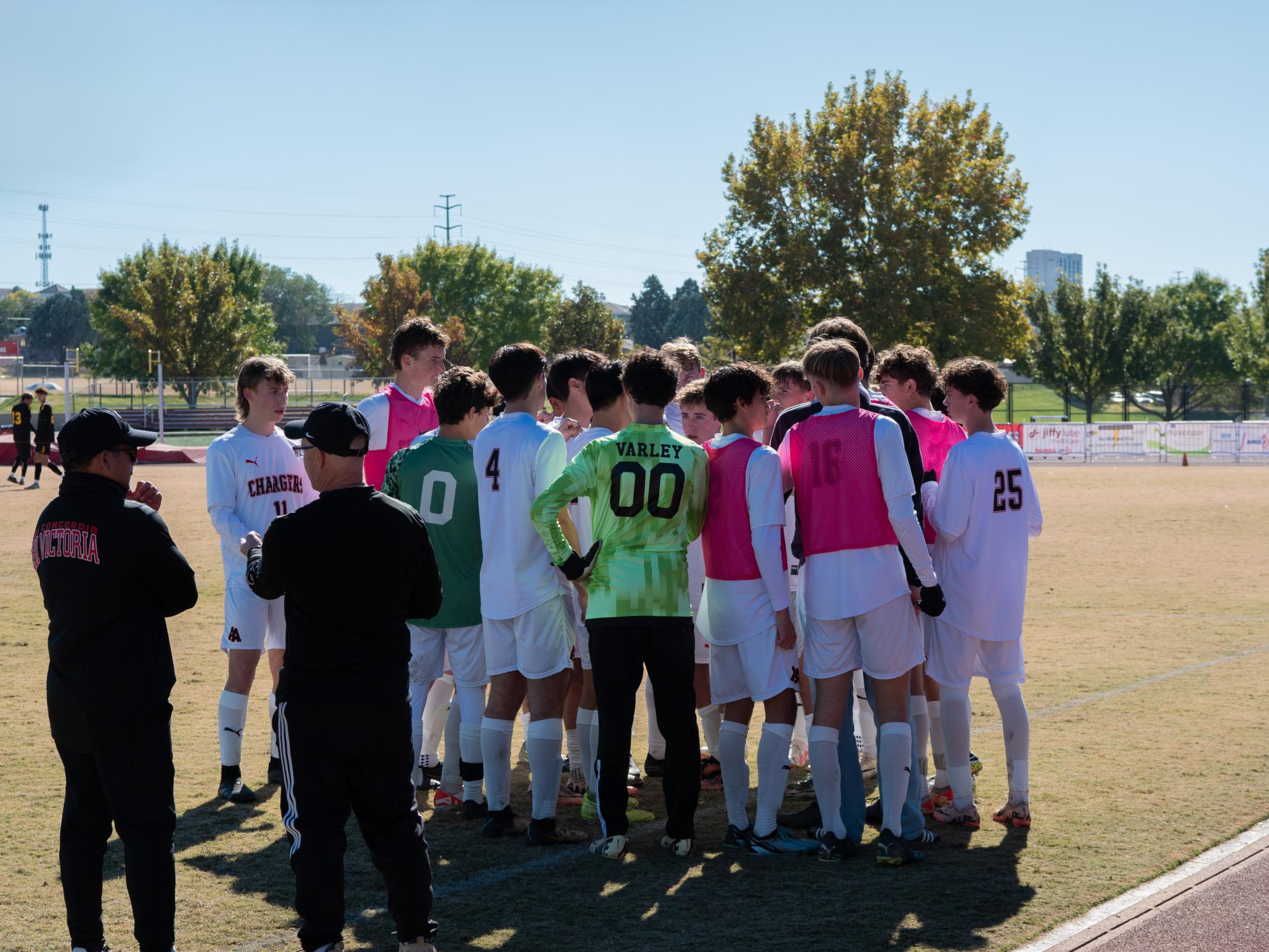 Charger Boys Varsity Soccer Win State Championship in Decisive Victory Over St. Pius