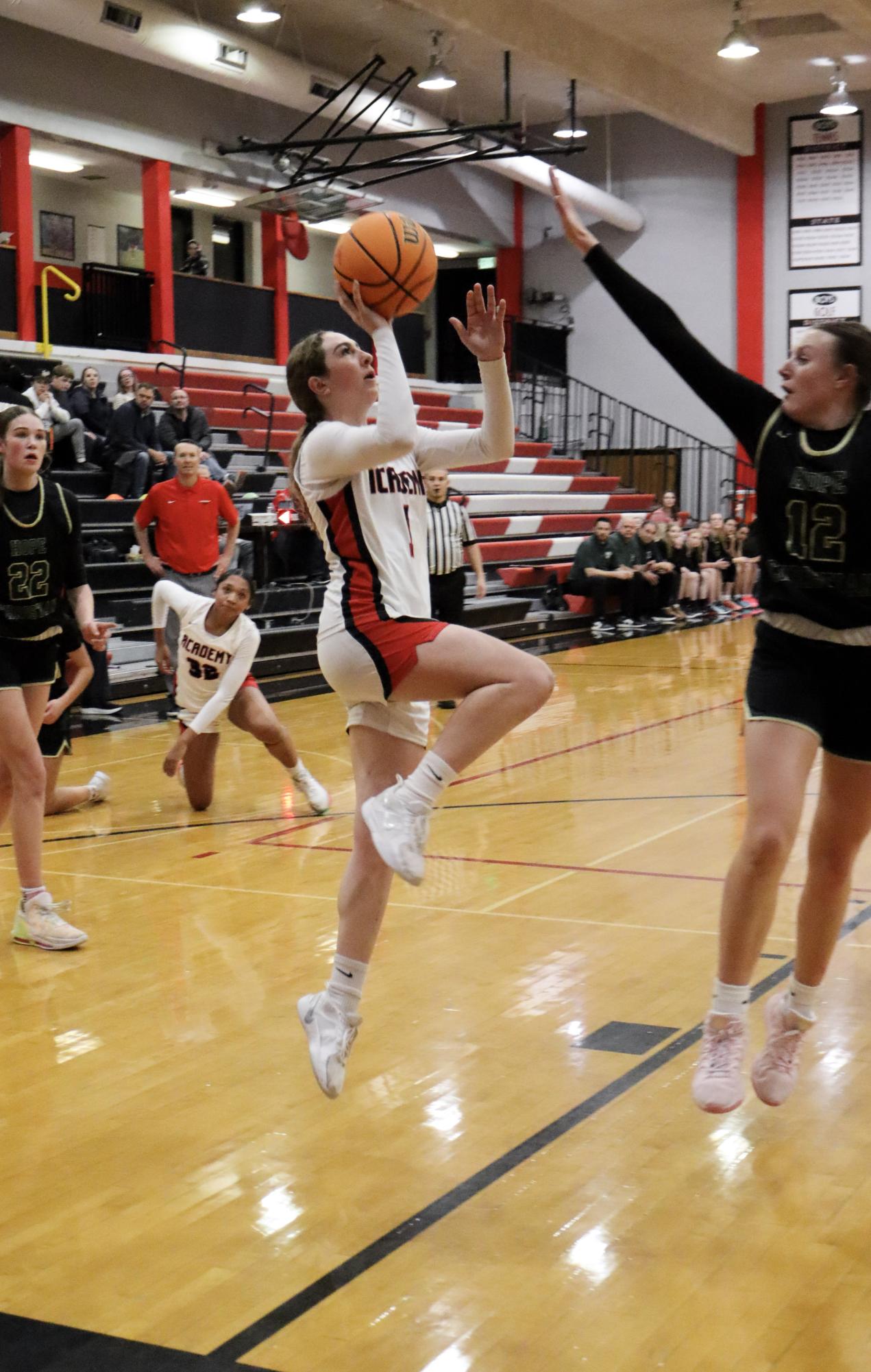 Chargers Girls Basketball Beats Hope Huskies 55-49