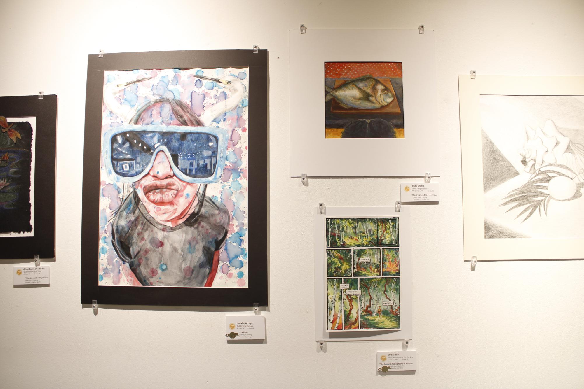 A Look into the 2025 Scholastic Visual Arts Gallery