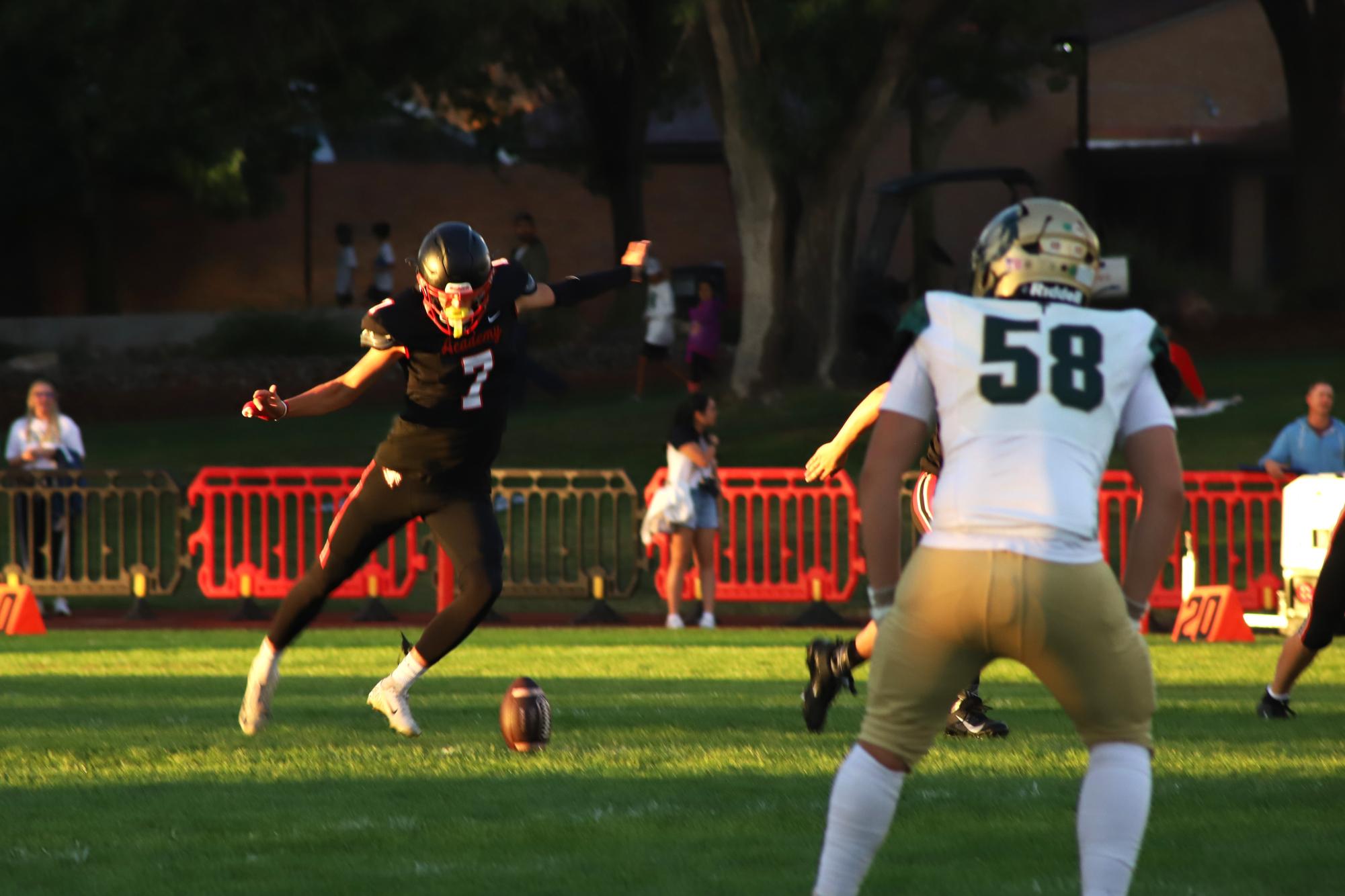 Chargers and Cheer Team Draw Crowds Under the Lights