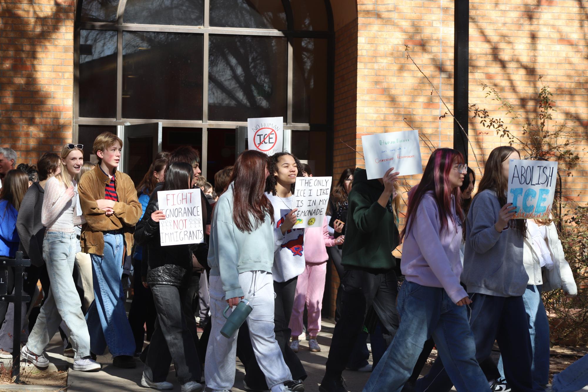 Albuquerque Students Join National Walk-Out Movement